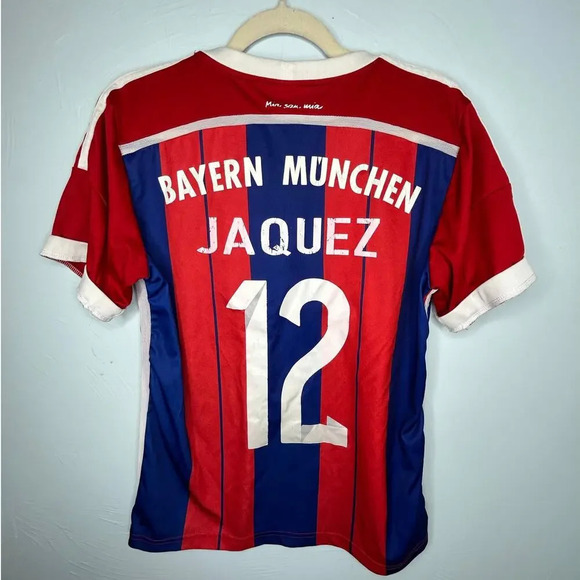 Bayern Munchen #12 Jaquez Jersey Size Large Football Soccer - Picture 2 of 5
